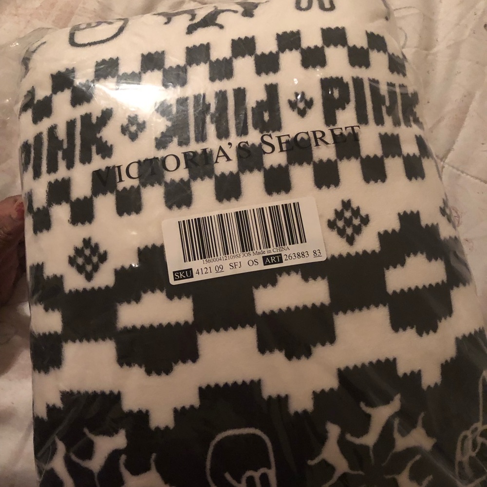 Pink Sherpa Blanket